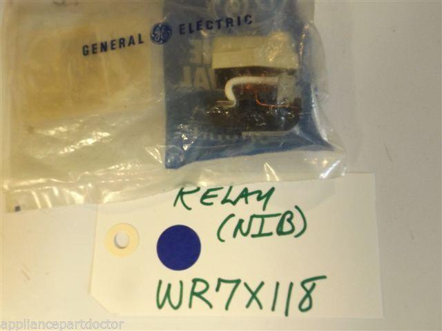 GE Refrigerator WR7X118 Relay NEW IN BOX GE Refrigerator WR7X118 Relay NEW IN BOX